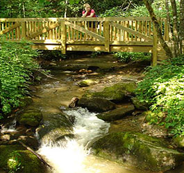 Waterfall at Black Rock Moutain State Park