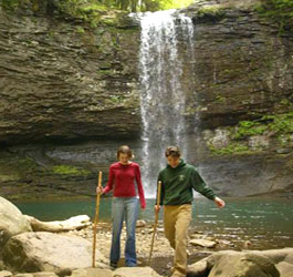 Waterfall at Cloudland Canyon State Park