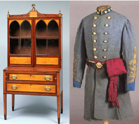 Historic displays at Columbus Museum of Art