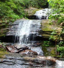 DeSoto Falls Waterfall