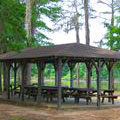 Pavilion at Florence Marina State Park