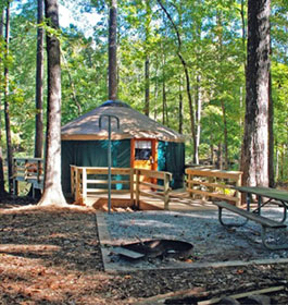 Fort Yargo State Park Yurt