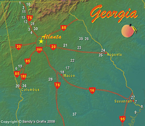 Georgia Historic Sites