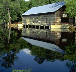 George Smith Covered Bridge at Lake