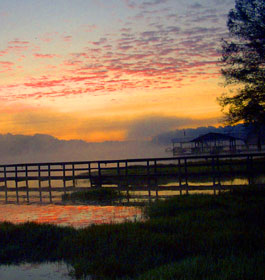 Lake Seminole at Dusk