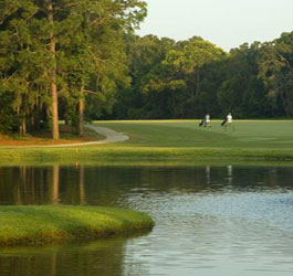 Golfing at Little Ocmulgee State Park