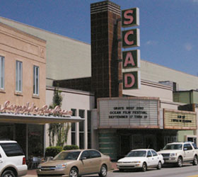 SCAD building near Oglethorpe Square