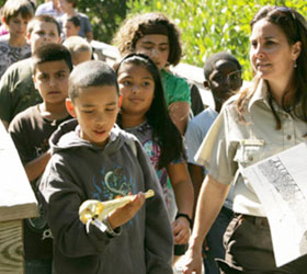 Class at Okefenokee Swamp