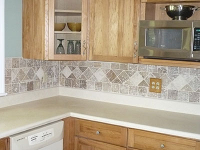 Stone Backsplash